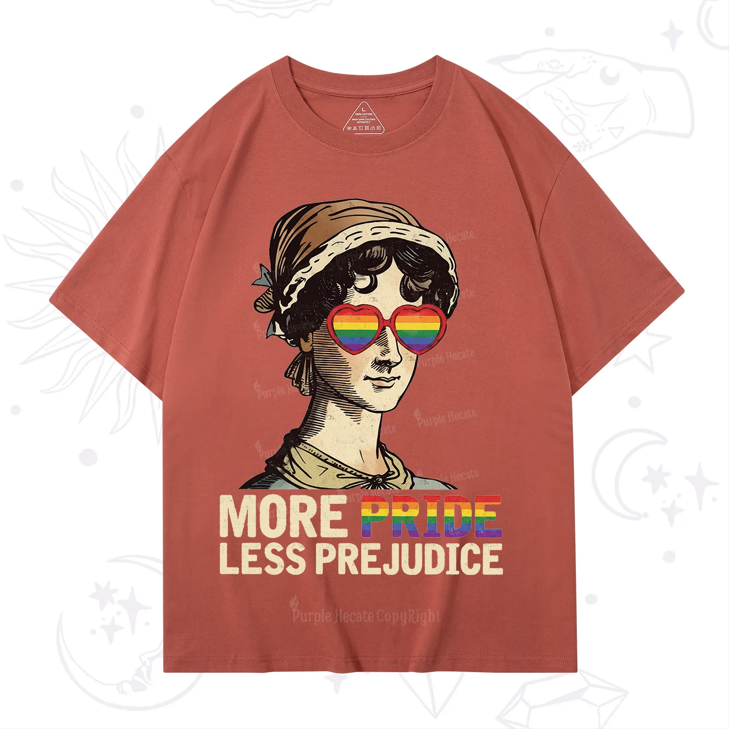 Purplehecate More Pride Less Prejudice T-Shirt