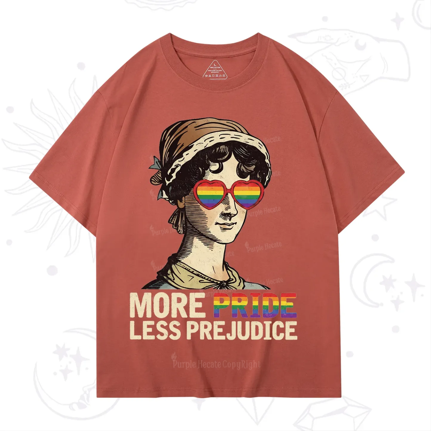 Purplehecate More Pride Less Prejudice T-Shirt