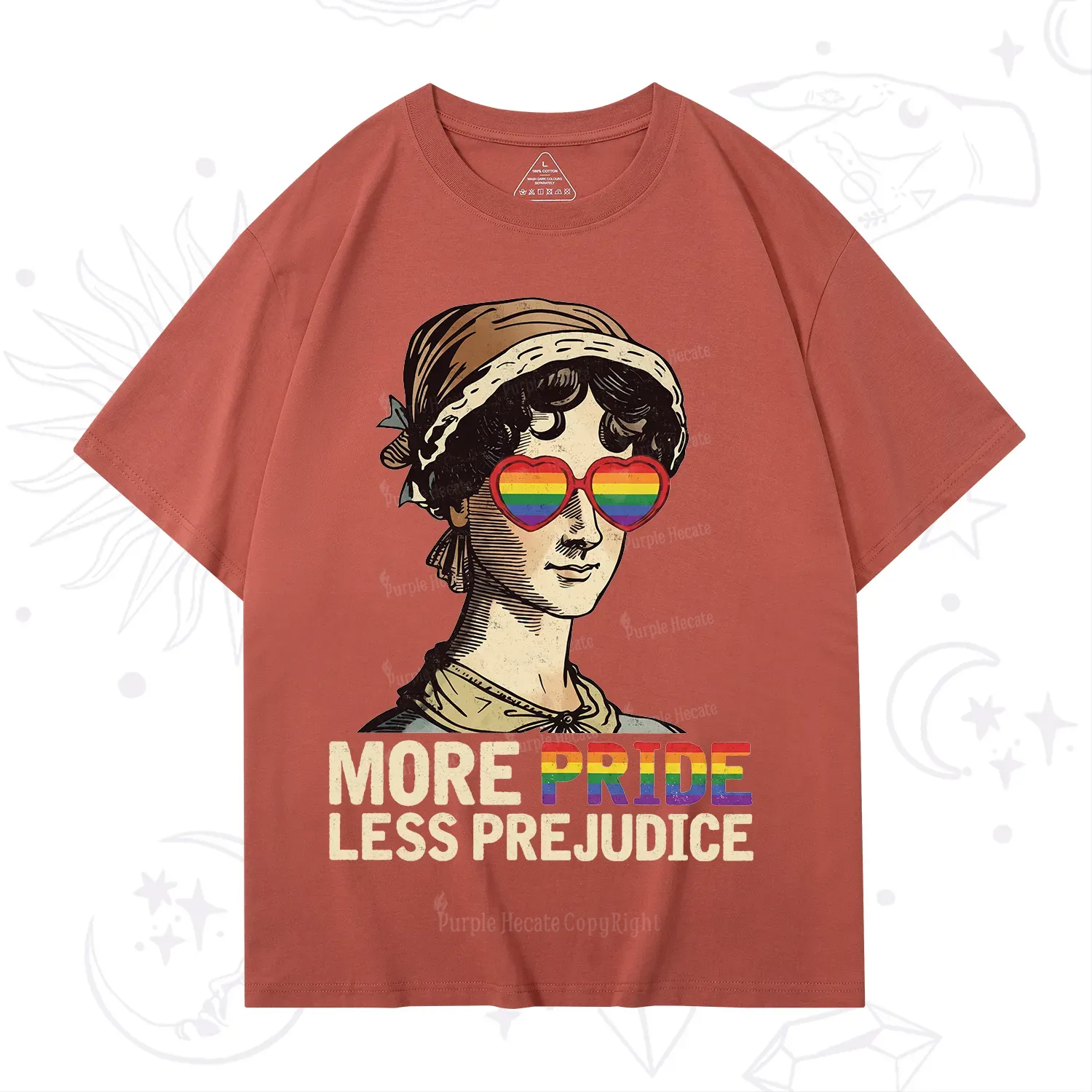 Purplehecate More Pride Less Prejudice T-Shirt