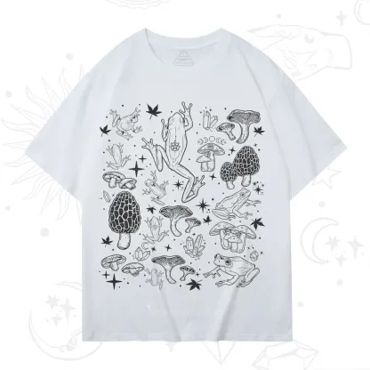 Purplehecate Frog and Mushroom T-Shirt