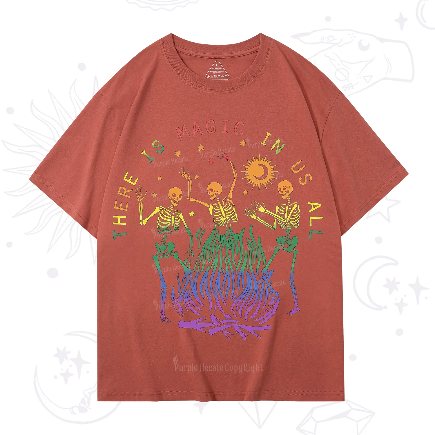 Purplehecate Pride Outfit There is Magic in Us All Back T-Shirt
