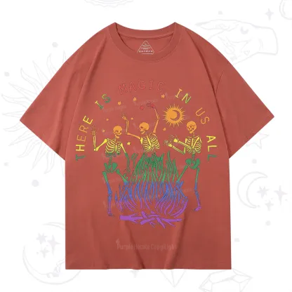 Purplehecate Pride Outfit There is Magic in Us All Back T-Shirt