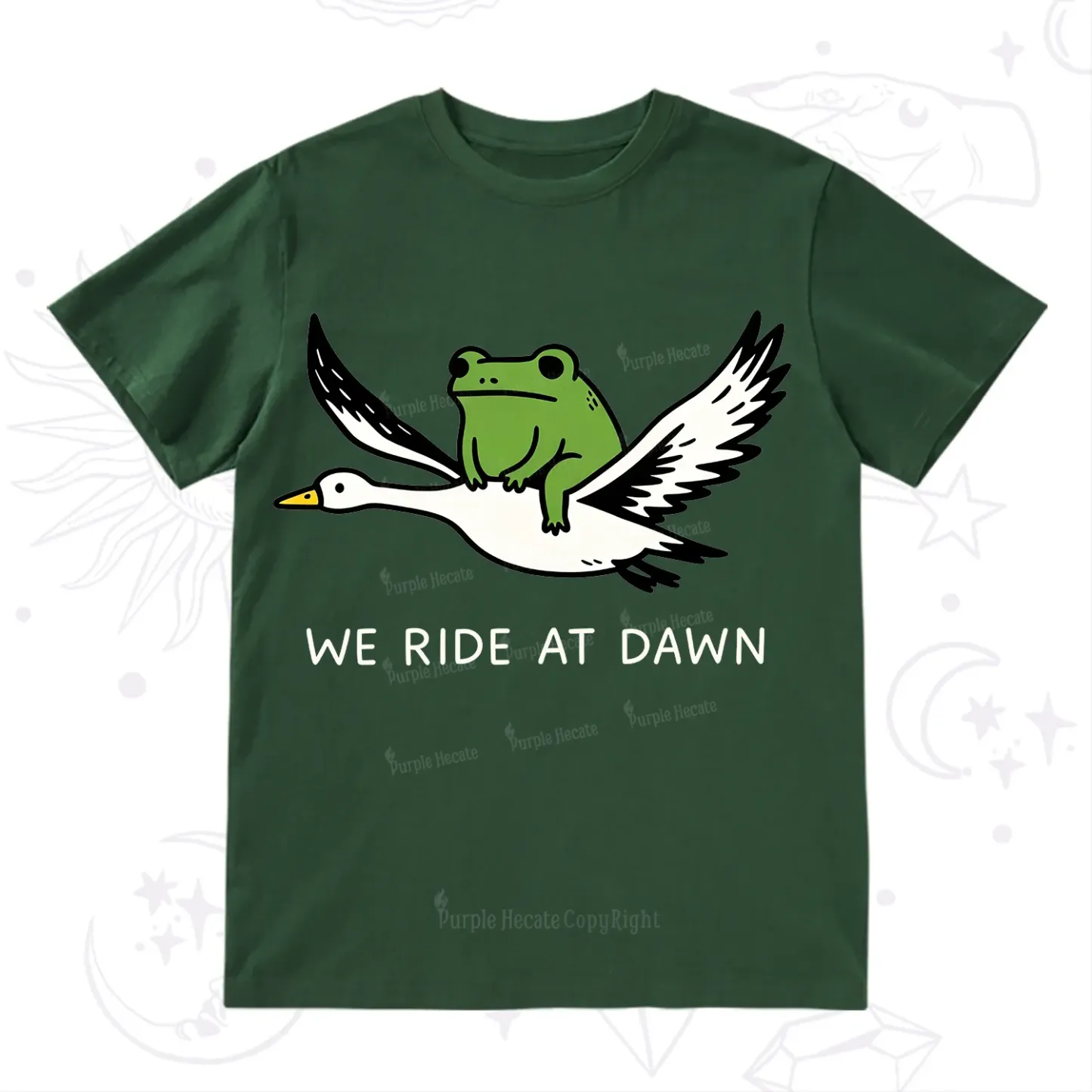 Purplehecate We Ride at Dawn T-Shirt