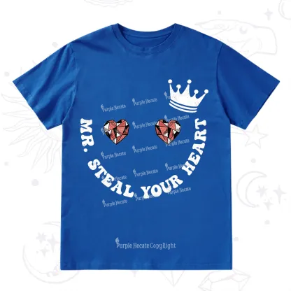 Purplehecate Mr Steal Your Heart Valentine T-Shirt