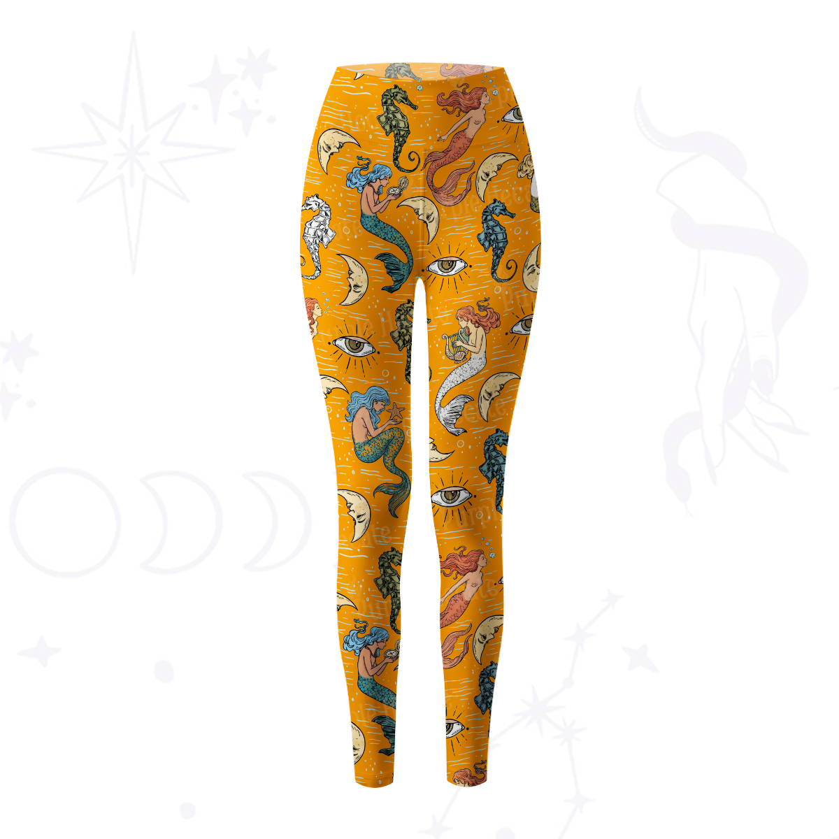 Purplehecate Mermaid Magic Yoga Pants