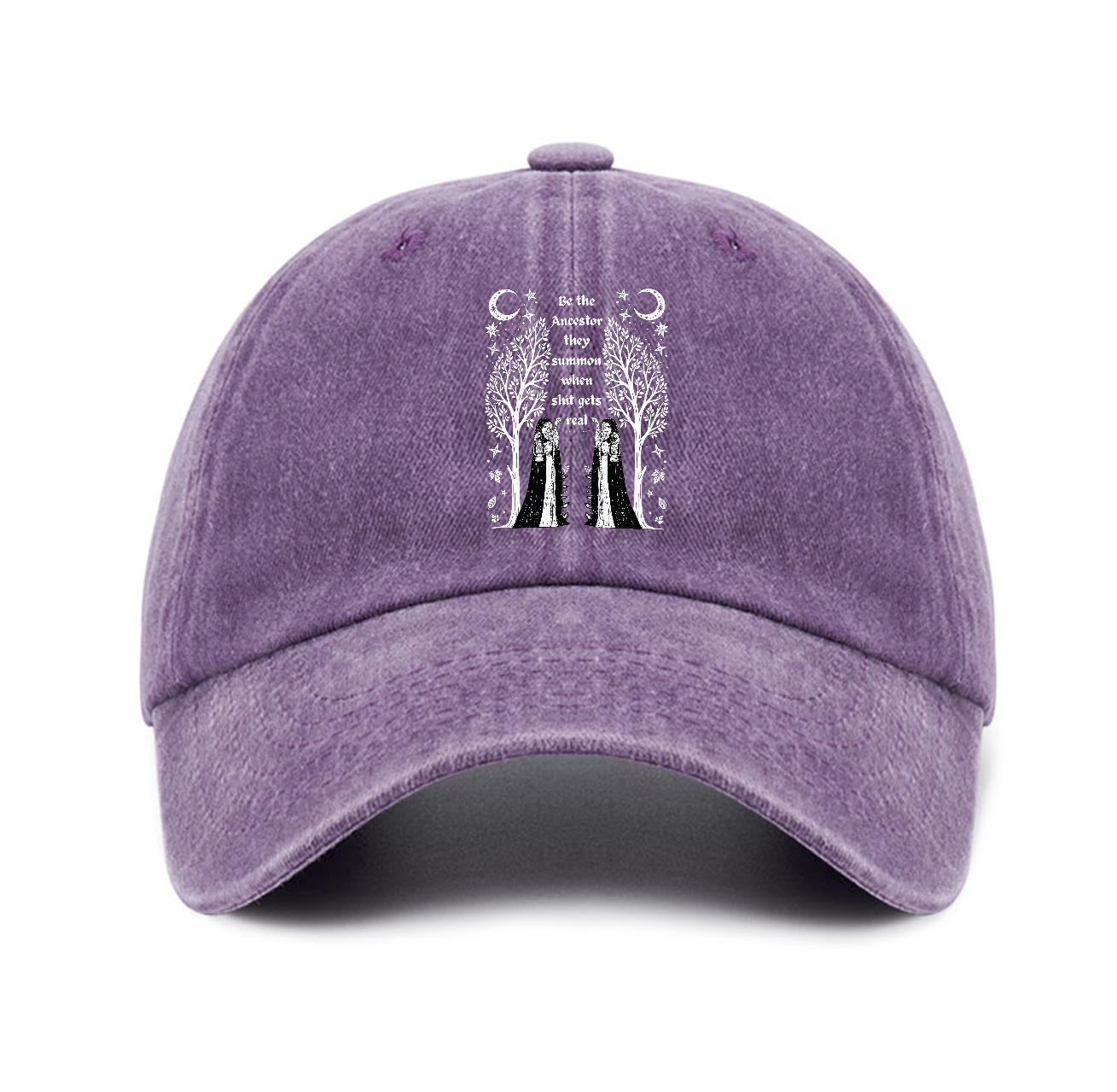 Purplehecate Be The Ancestor They Summon When Shit Gets Real Baseball Cap