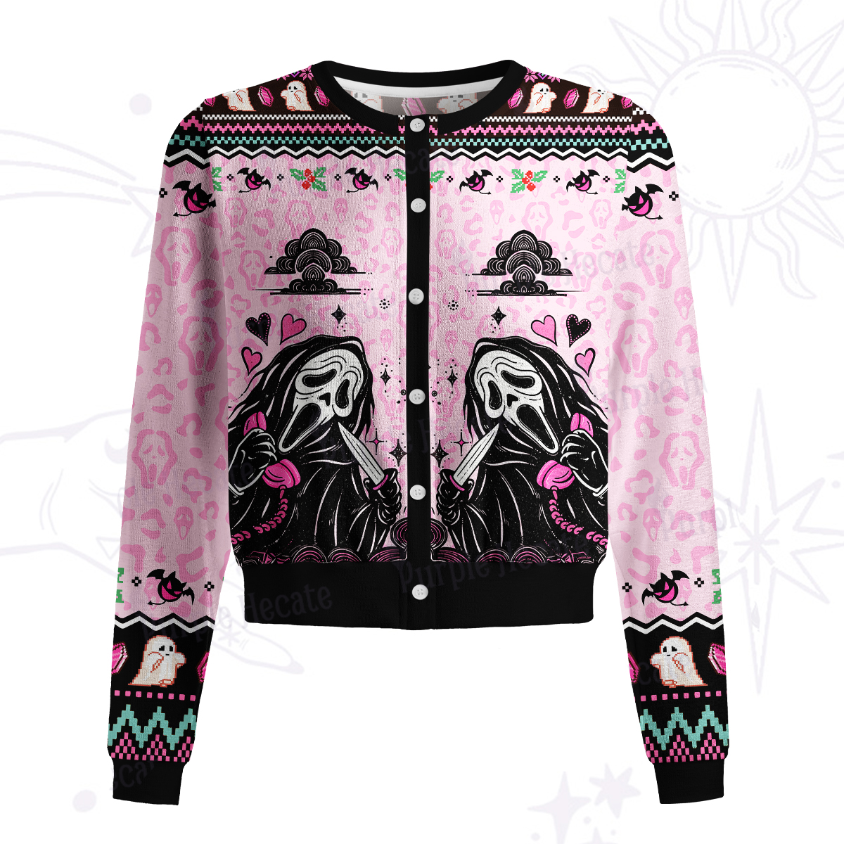 Purplehecate The Killer Call Knit Cardigan