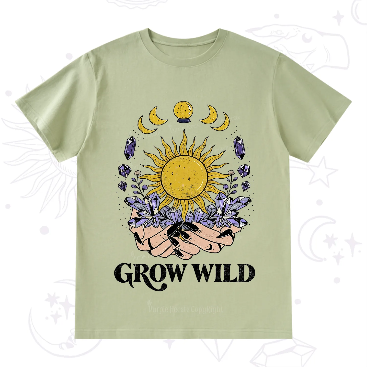 Purplehecate Grow Wild T-Shirt