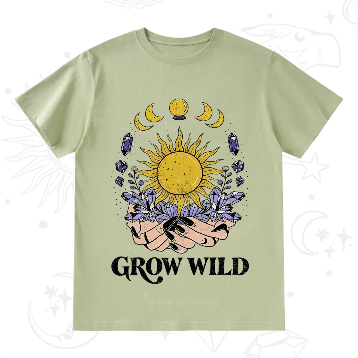 Purplehecate Grow Wild T-Shirt