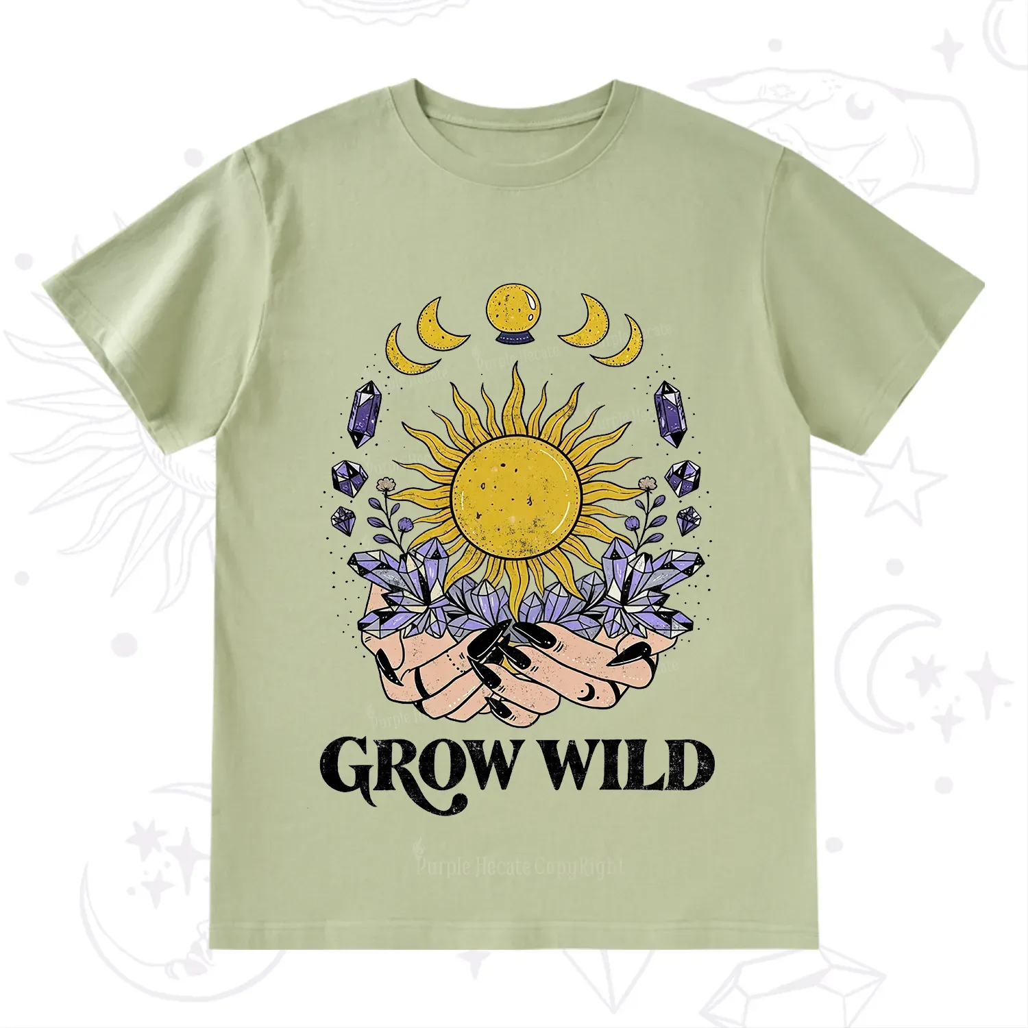 Purplehecate Grow Wild T-Shirt