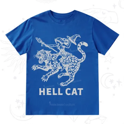 Purplehecate Hex Girl Hell Cat T-Shirt