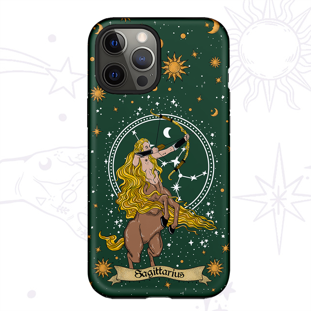Purplehecate Sagittarius Zodiac Phone Case