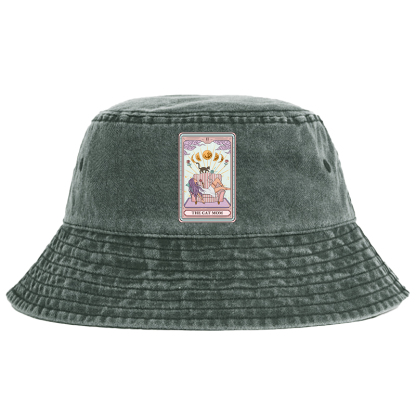 Purplehecate The Cat Mom Tarot Bucket Hat