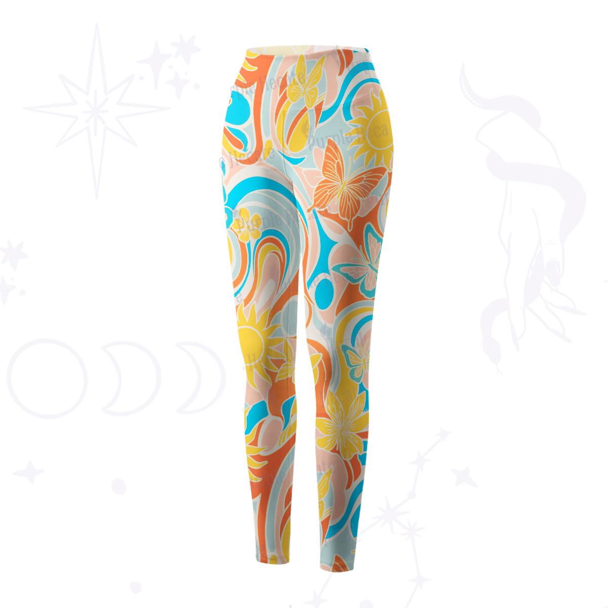 Purplehecate Summer Sanctuary Yoga Pants