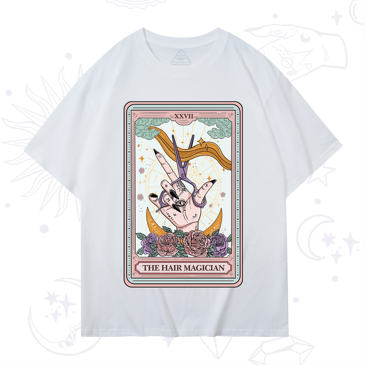 Purplehecate The Hair Magician Tarot T-Shirt
