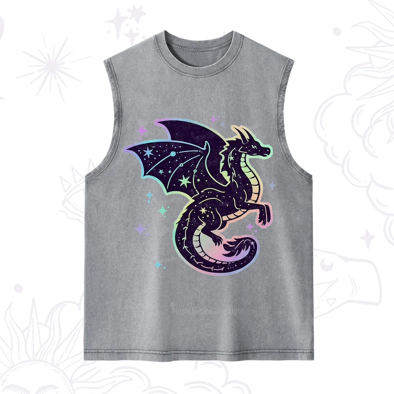 Purplehecate Celestial Dragon Washed Tank