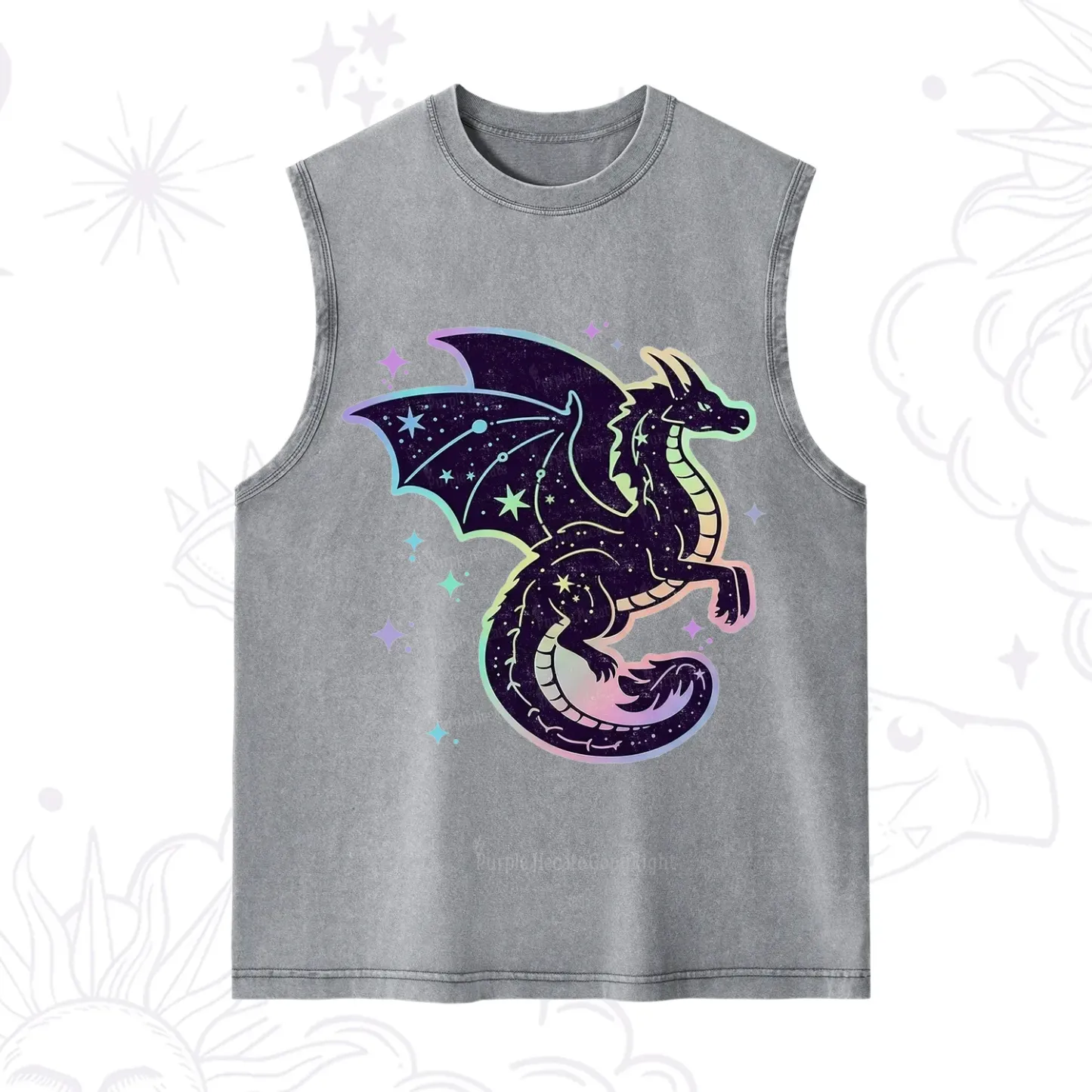 Purplehecate Celestial Dragon Washed Tank