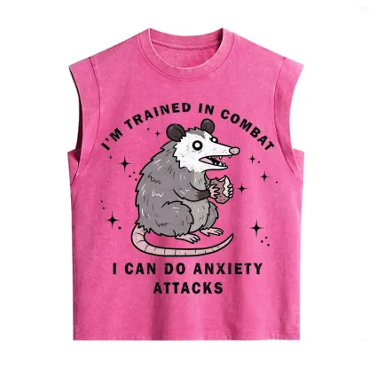 [Copy]Purplehecate The World Can Be Cruel So I Won't Be Vintage Washed Tank