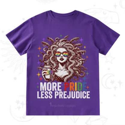 Purplehecate More Pride Less Prejudice Medusa T-Shirt