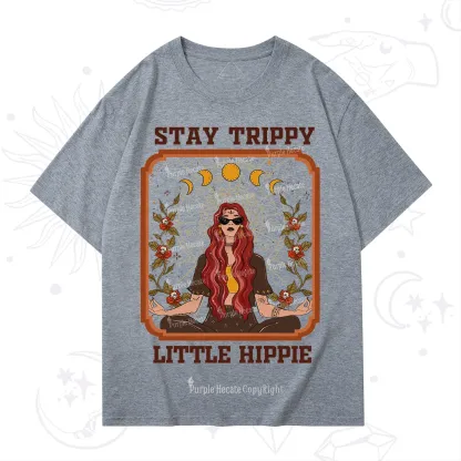 Purplehecate Stay Trippy Little Witchy Hippie T-Shirt