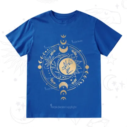 Purplehecate Mystic Moon And Sun T-Shirt