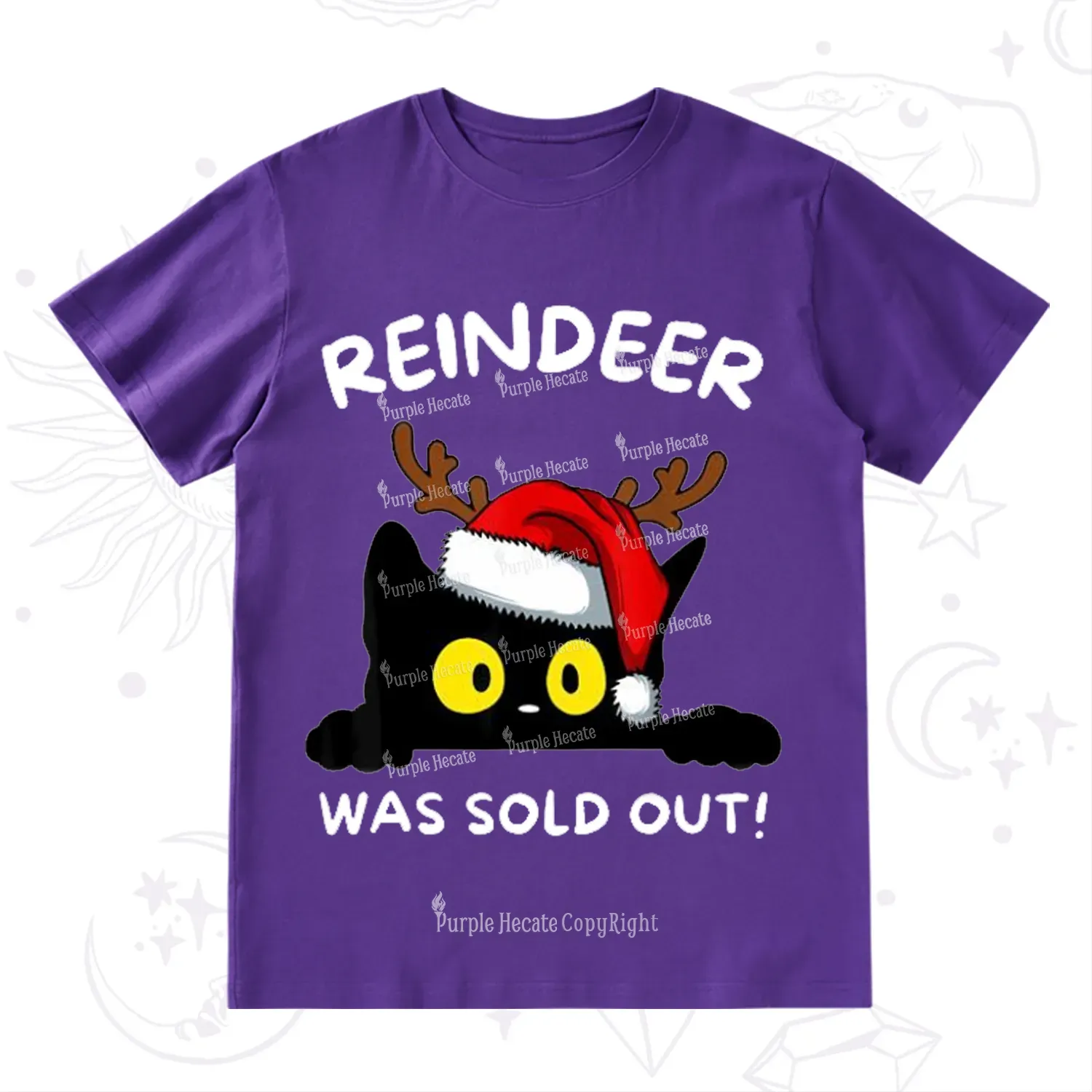 Purplehecate Reindeer Was Sold Out Christmas T-Shirt