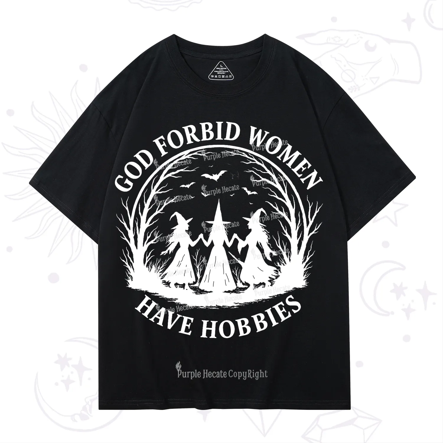 Purplehecate God Forbid Women Have Hobbies T-Shirt