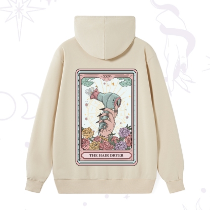 Purplehecate The Hair Dryer Life Tarot Hoodie