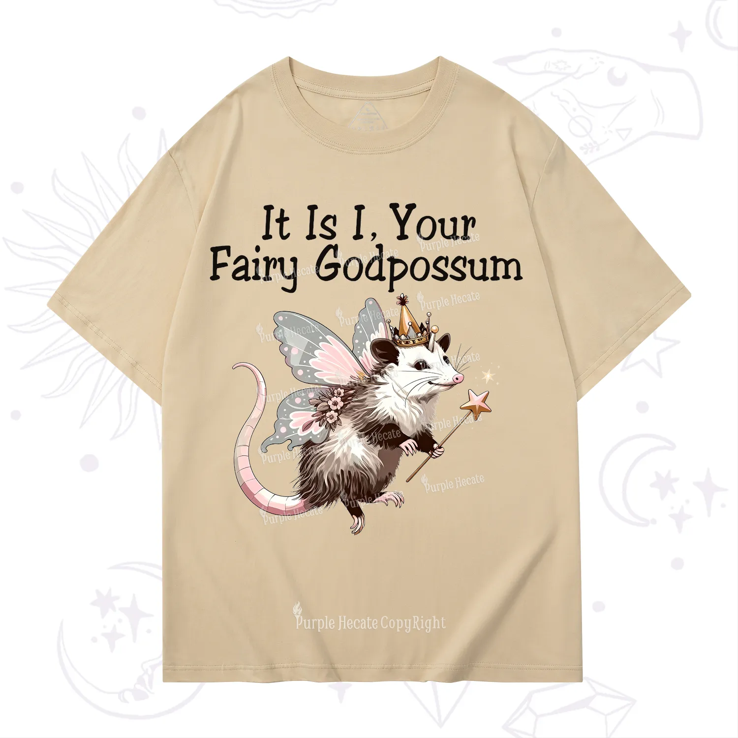Purplehecate It Is I Your Fairy Godpossum T-Shirt
