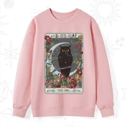 Purplehecate The Owl Tarot Sweatshirt