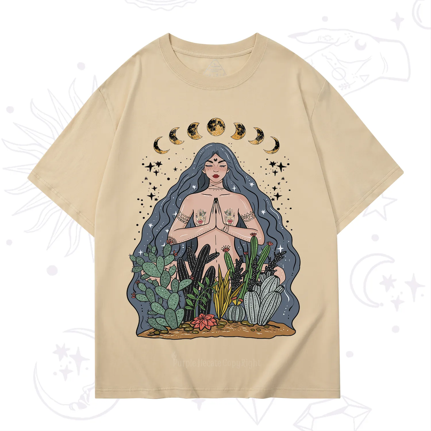 Purplehecate Goddess of Growth T-Shirt