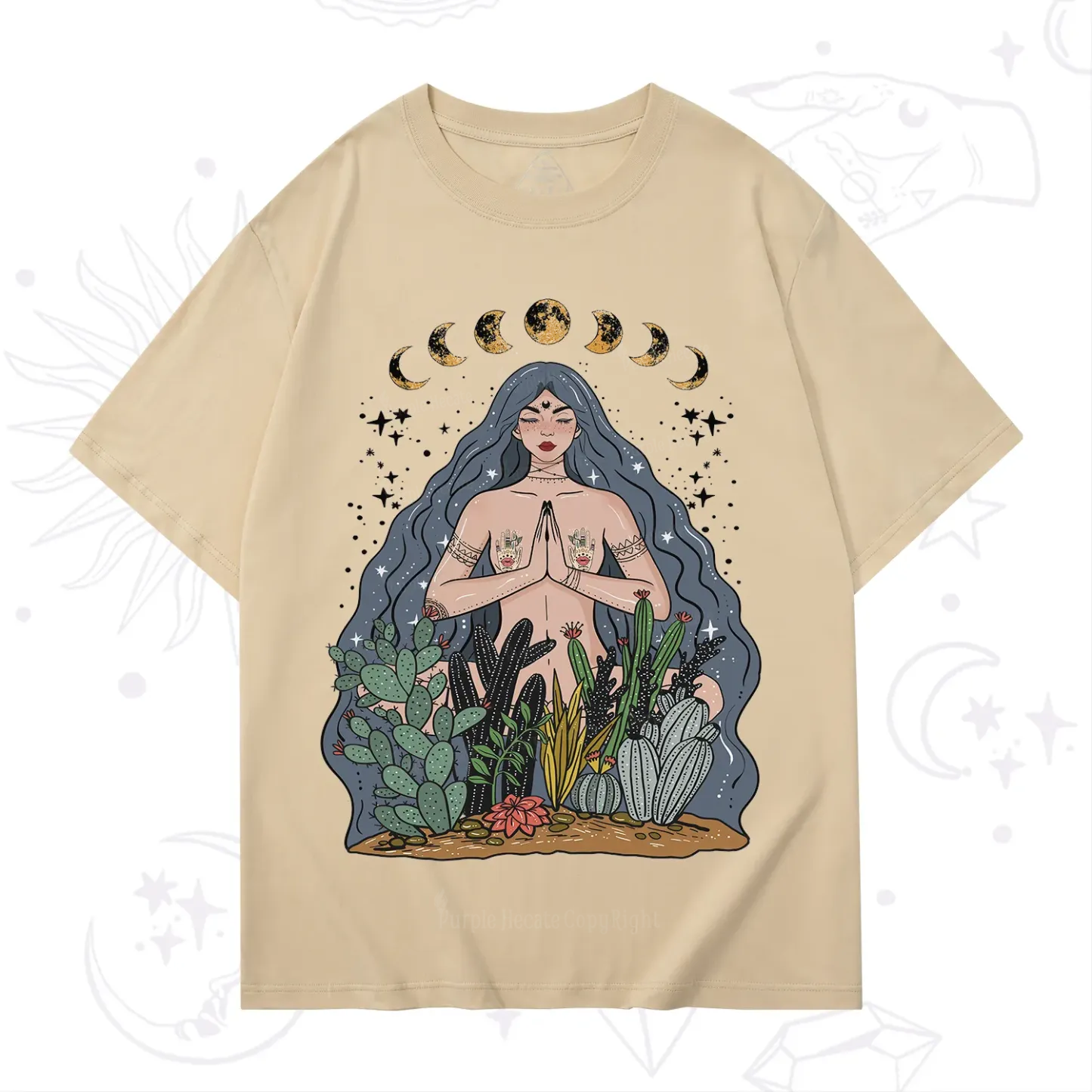 Purplehecate Goddess of Growth T-Shirt