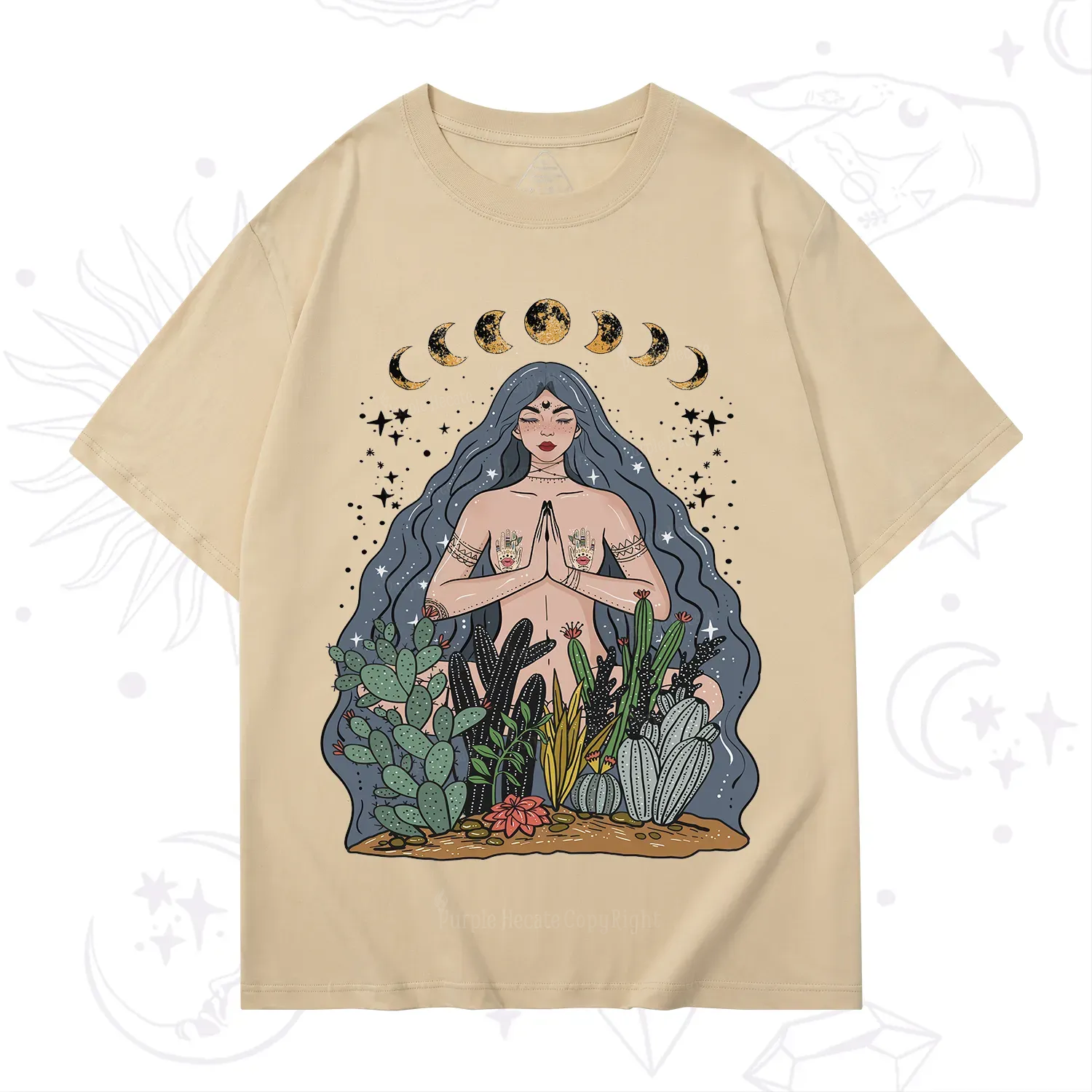 Purplehecate Goddess of Growth T-Shirt