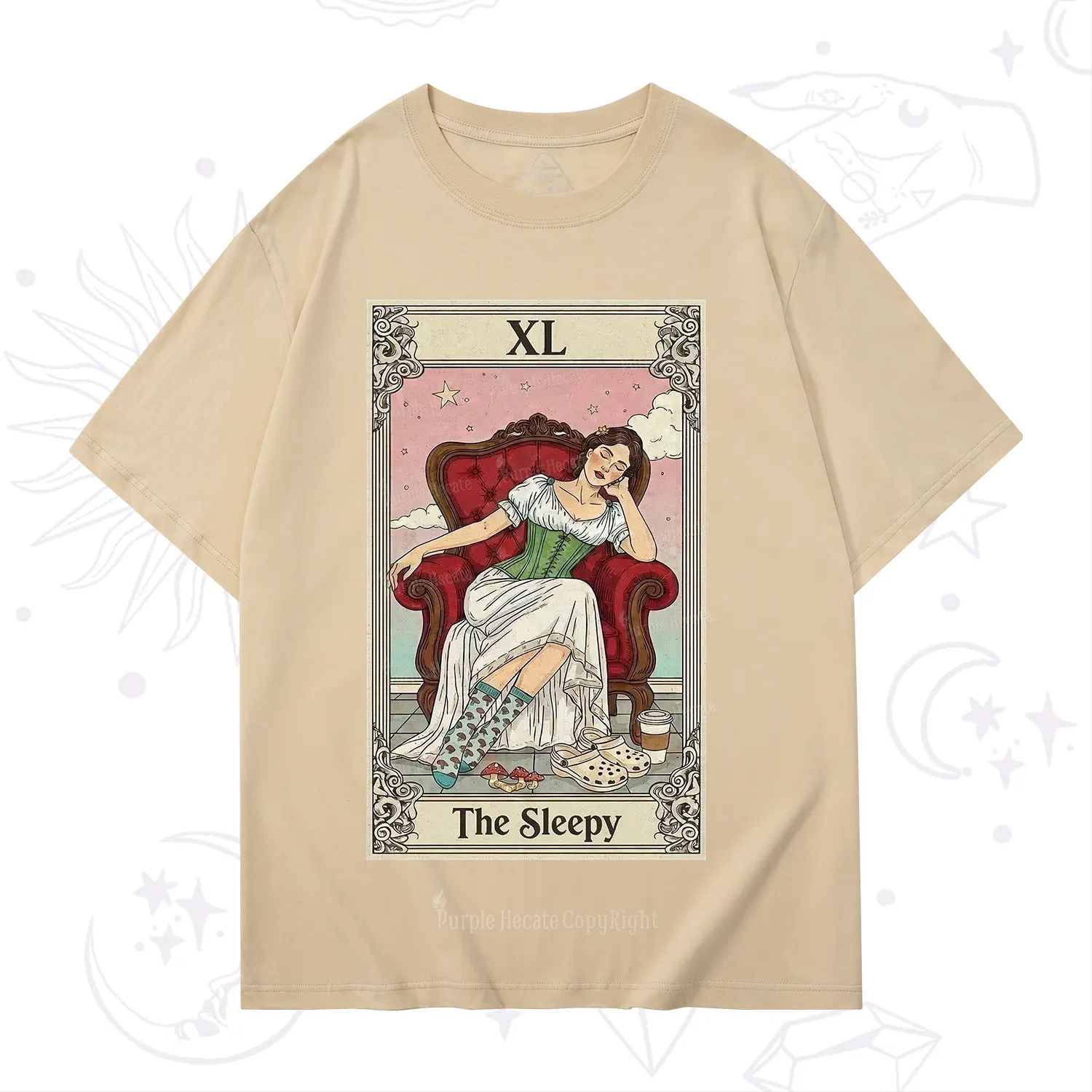 Purplehecate The Sleepy Tarot T-Shirt