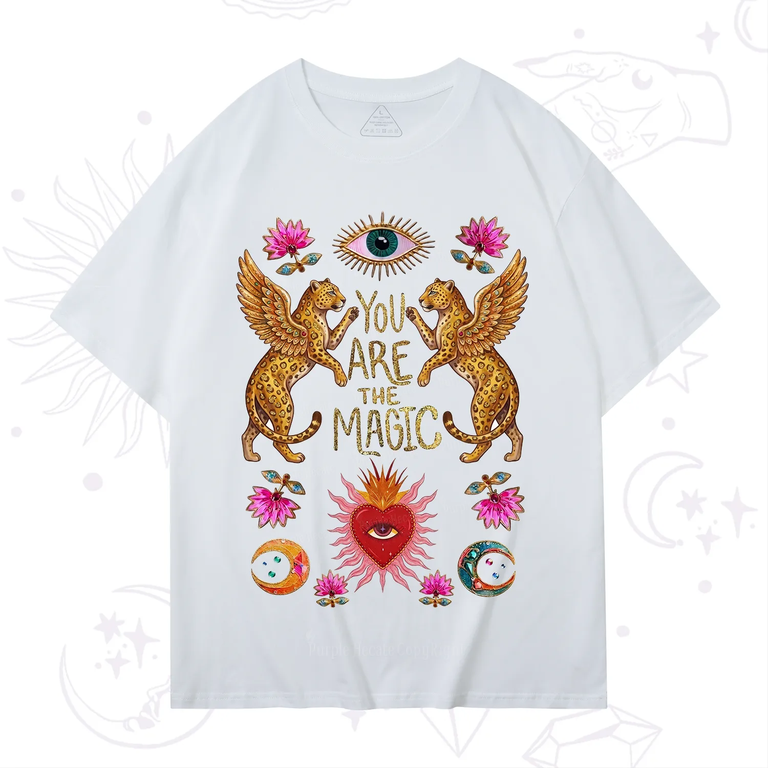 Purplehecate Vintage Tiger You Are The Magic T-Shirt