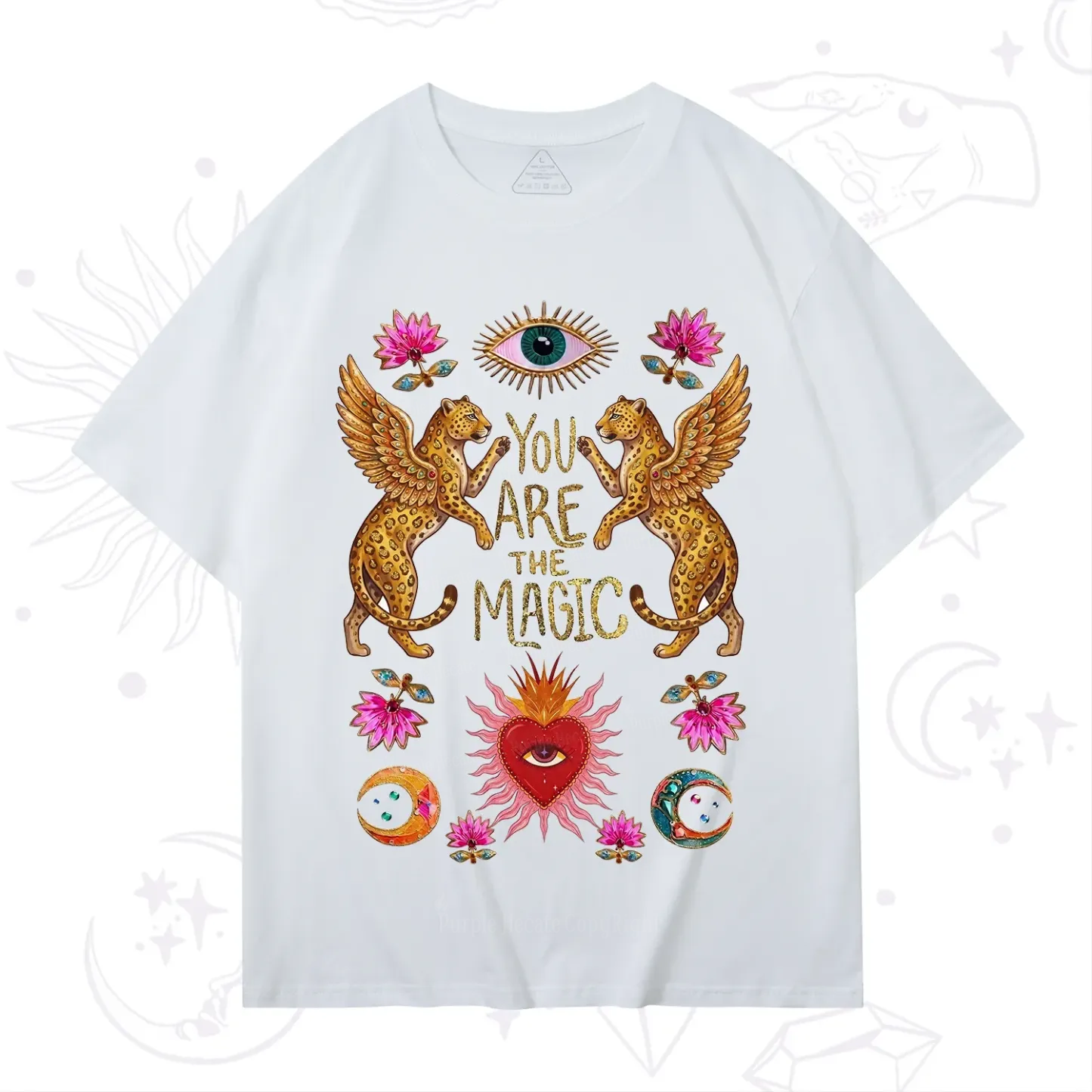 Purplehecate Vintage Tiger You Are The Magic T-Shirt