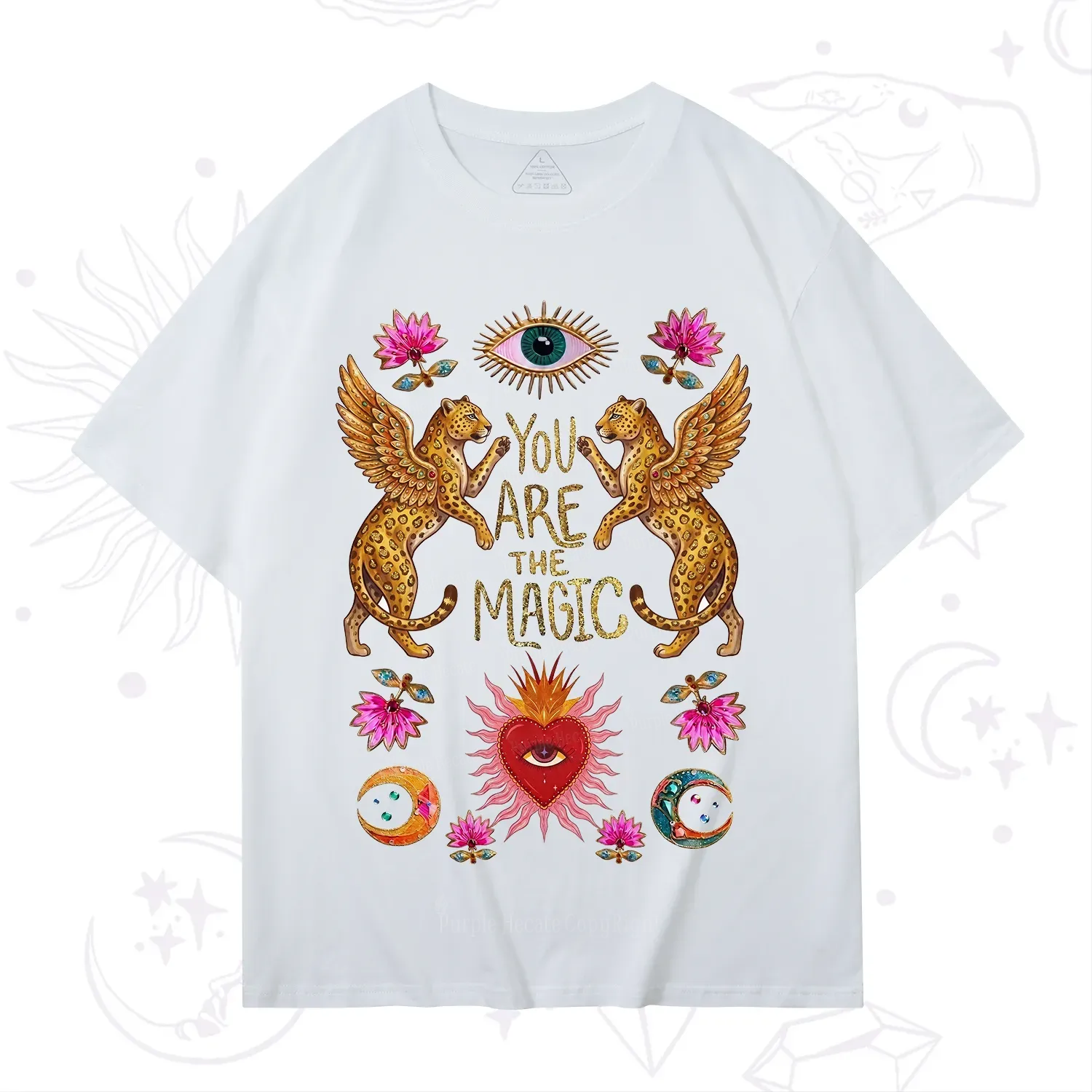 Purplehecate Vintage Tiger You Are The Magic T-Shirt
