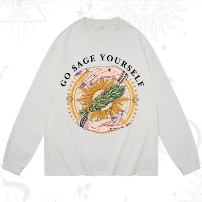 Purplehecate Sage Your Spirit Long Sleeve T-Shirt