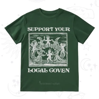 Purplehecate Support Your Local Coven T-Shirt