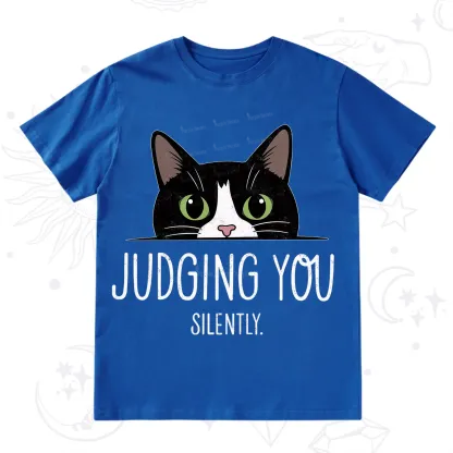 Purplehecate Cute Cat Judging You Silently T-Shirt