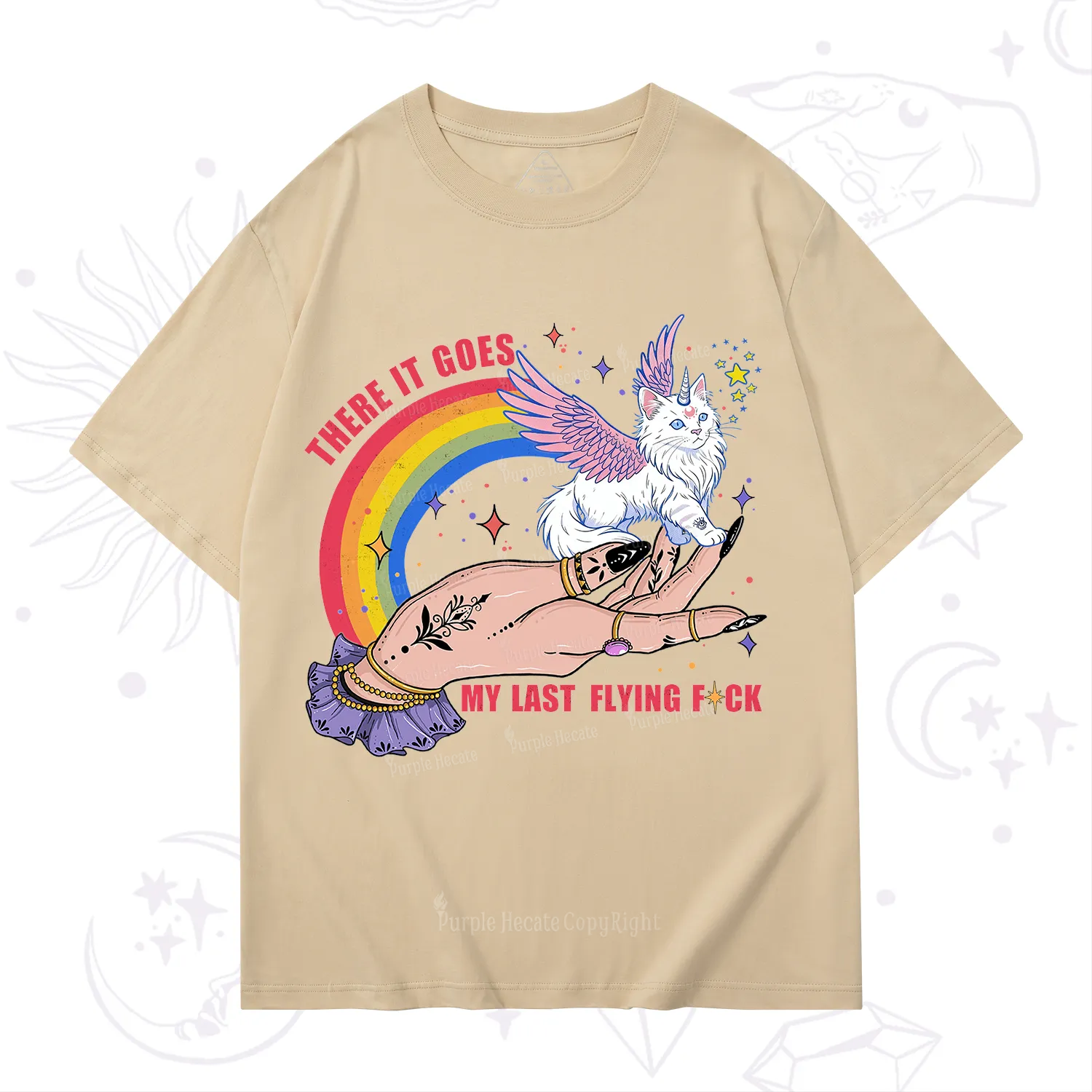 Purplehecate There It Goes My Last Flying F*ck T-Shirt