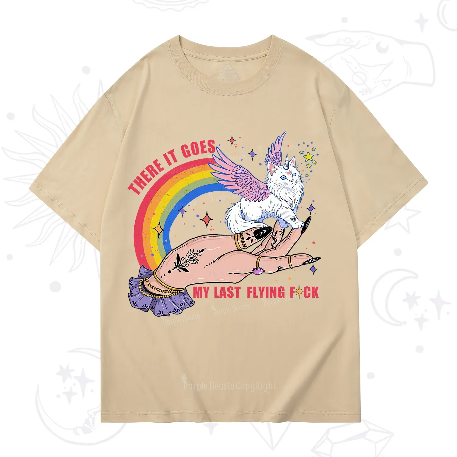 Purplehecate There It Goes My Last Flying F*ck T-Shirt