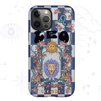 Purplehecate Leo Spirit Zodiac Collage Phone Case