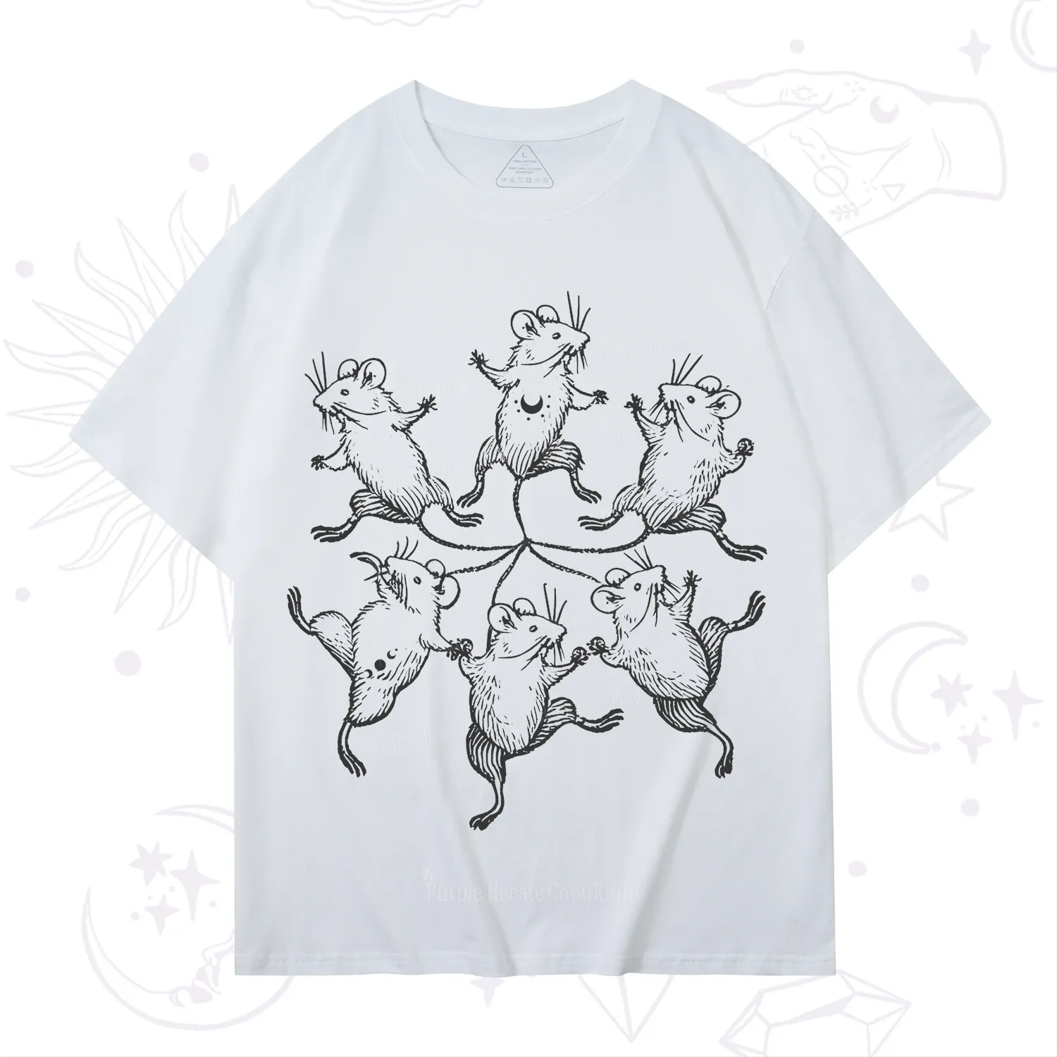 Purplehecate The Midnight Mouse Dance T-Shirt