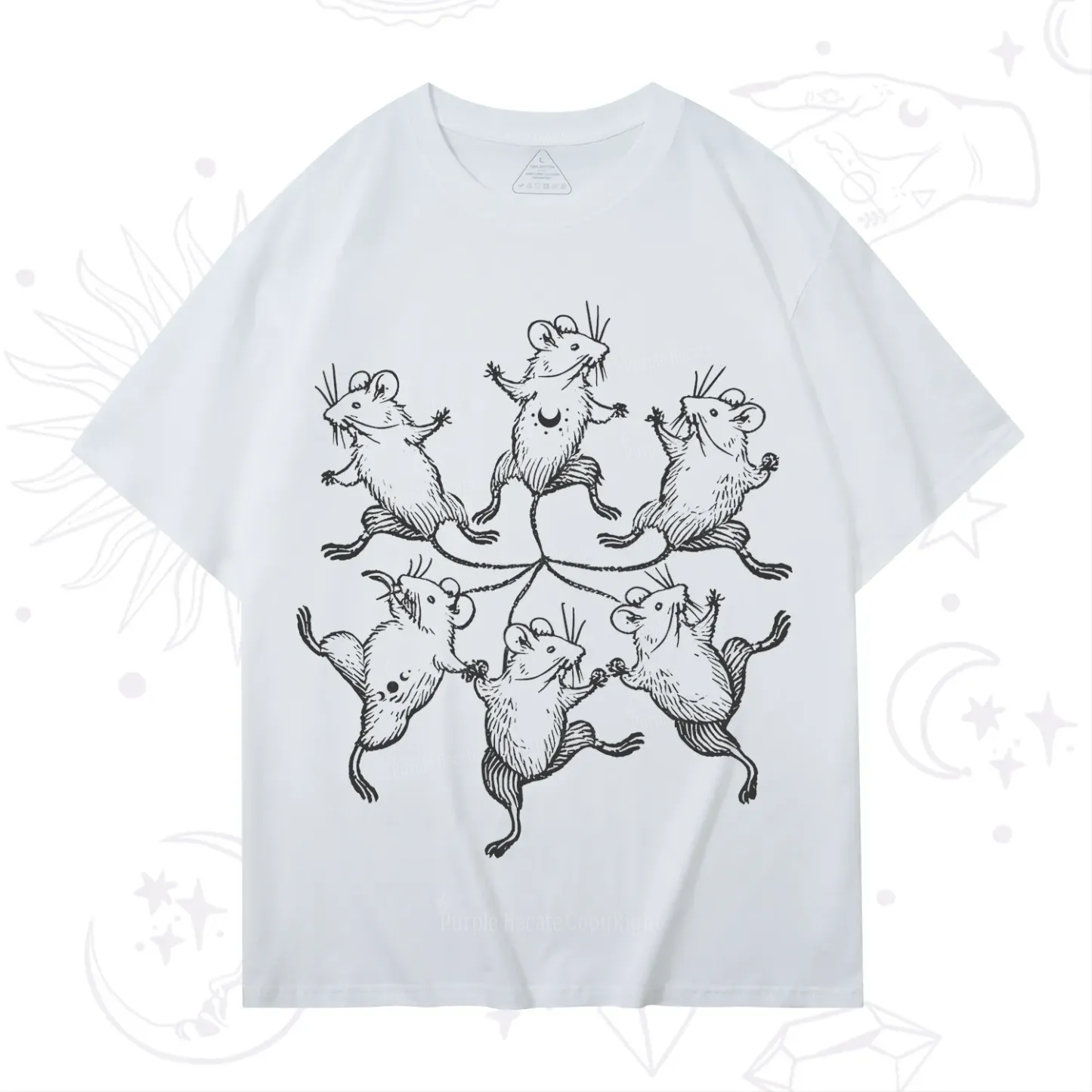 Purplehecate The Midnight Mouse Dance T-Shirt