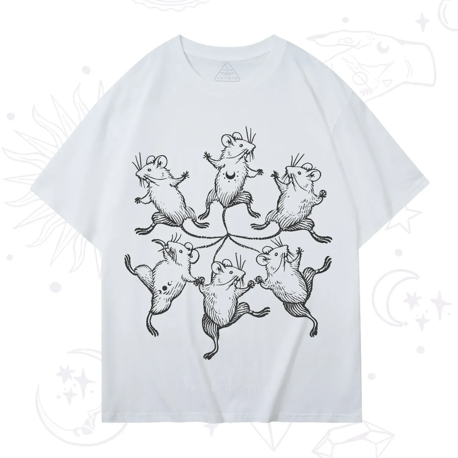 Purplehecate The Midnight Mouse Dance T-Shirt