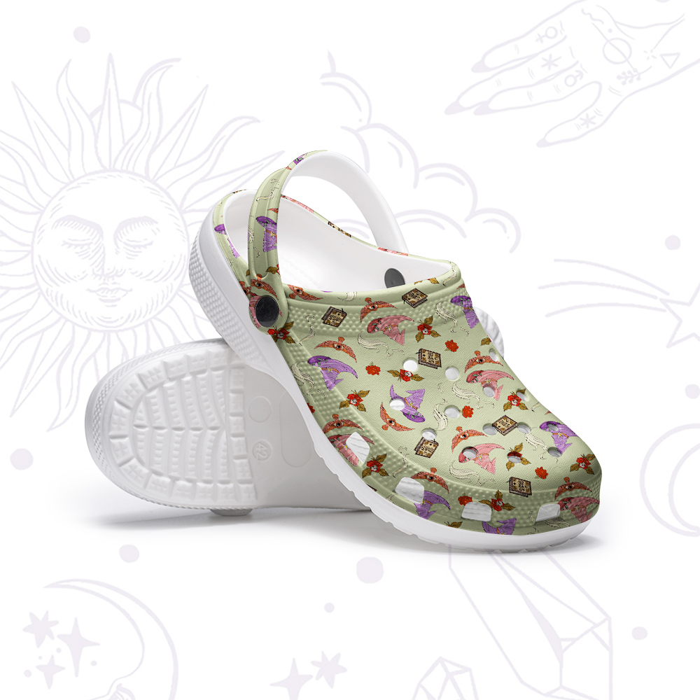 Purplehecate Fantasy Wizard Hat Rubber Clogs
