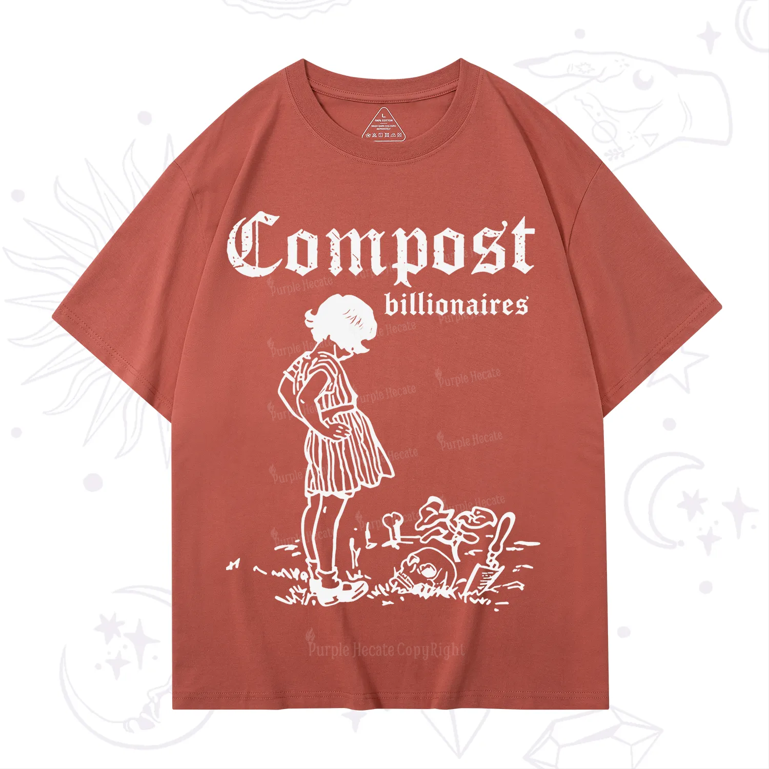Purplehecate Compost the Greed T-Shirt