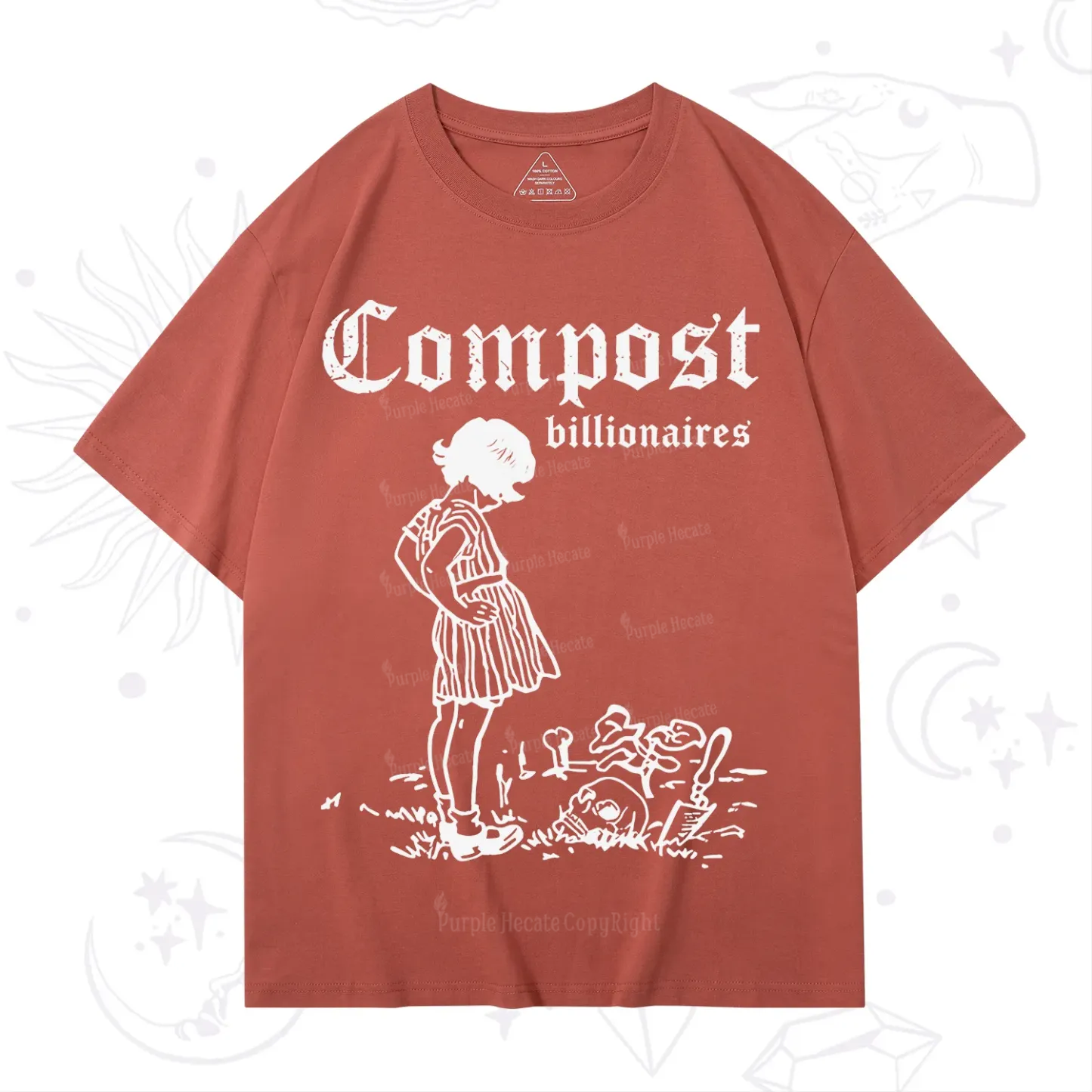 Purplehecate Compost the Greed T-Shirt