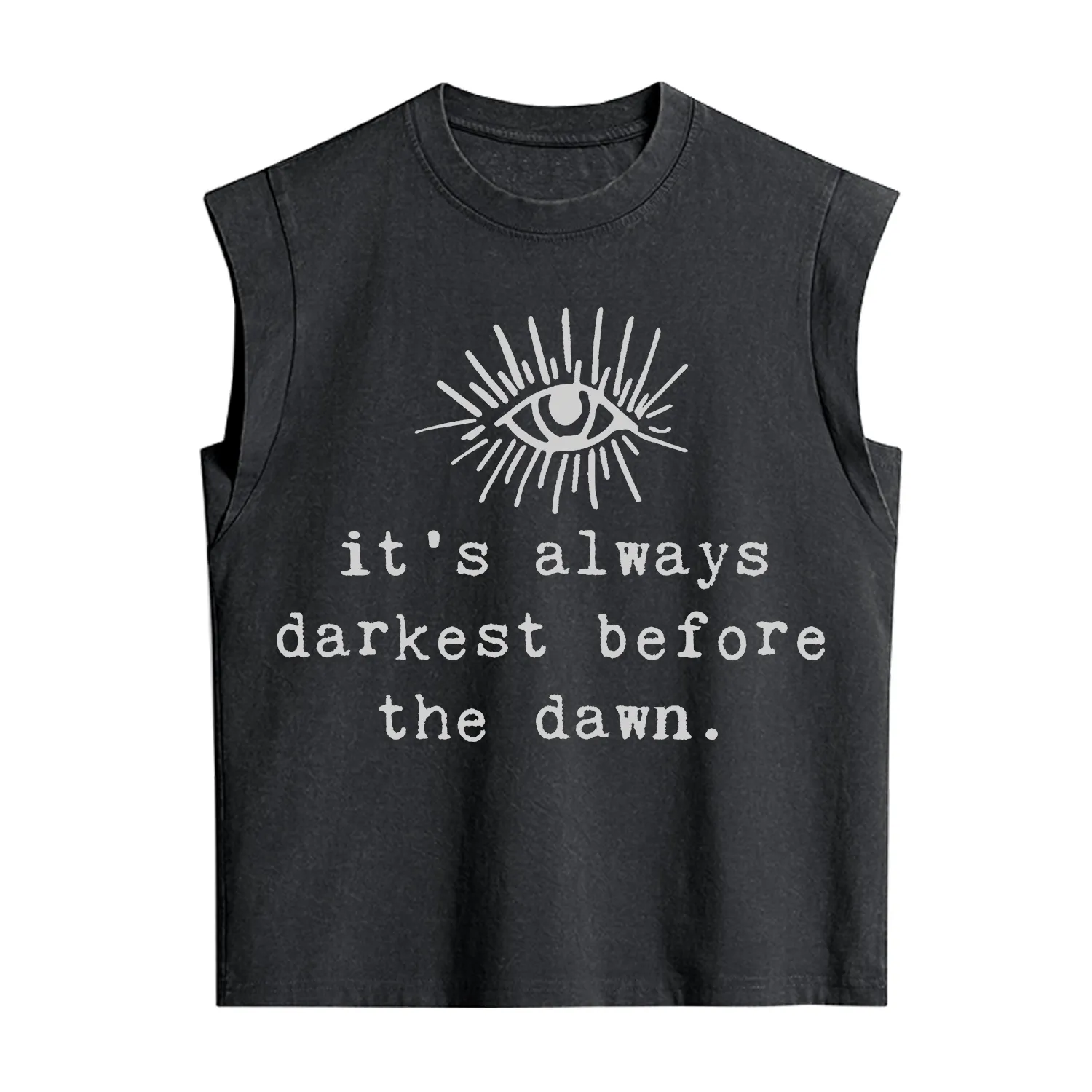 Purplehecate It's Always Darkest Before Dawn Vintage Washed Tank